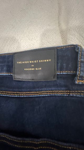 Jeans Zara Woman Azul Oscuro talla 34