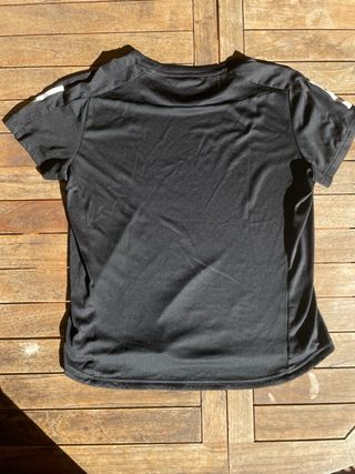 Camiseta deportiva Adidas negra mujer