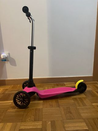 Patinete 3 ruedas rosa