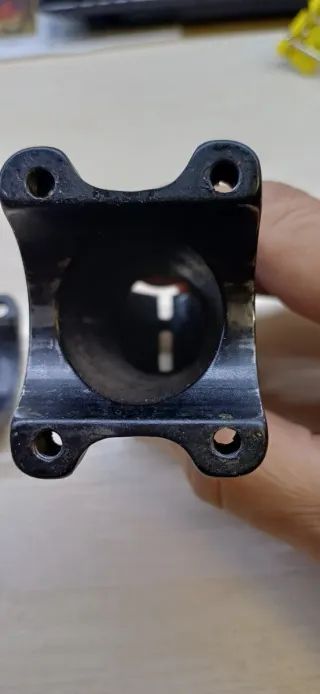 Potencia Bicicleta Negra