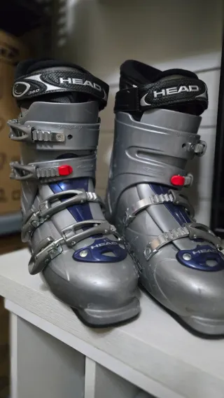 Botas de esquí HEAD EZON 7.5 plateadas