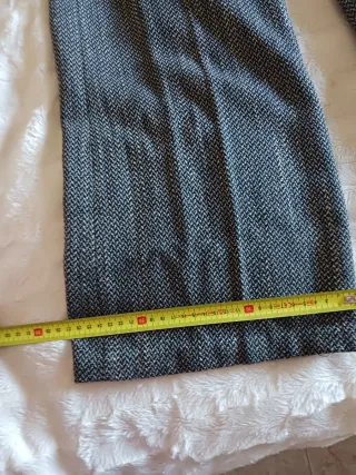 Pantalones de vestir Mango grises