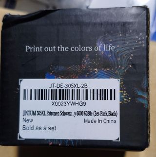 JINTUM 305XL Cartuchos tinta Negra Multipack