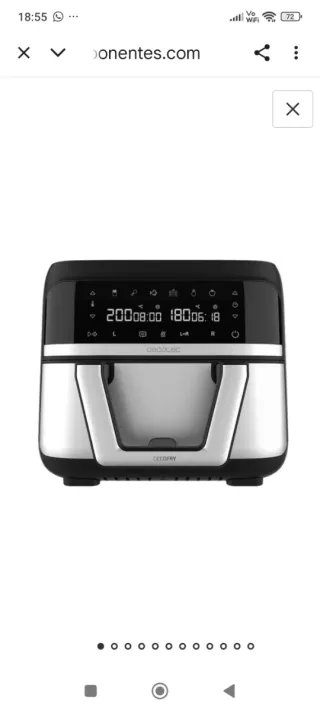 Cecotec Airfryer Dual 9000