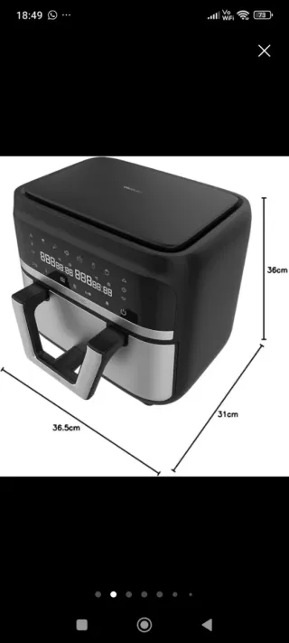 Cecotec Airfryer Dual 9000