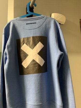 Sudadera Blue Banana azul