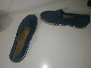 Alpargatas azules
