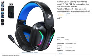 ¡¡-60%!! | Fachixy FC300 - Cascos Inalámbricos