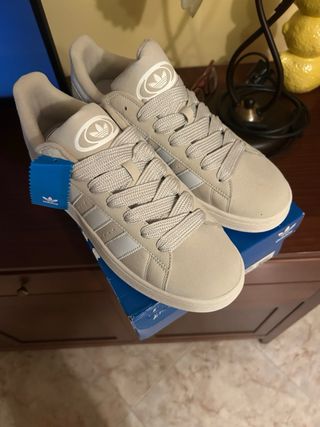 Adidas Campus Beige Nuevas Hombre