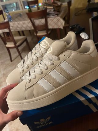 Adidas Campus Beige Nuevas Hombre