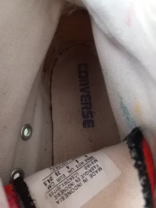 Converse Chuck Taylor All Star Verdes Naranja