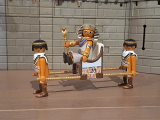 Playmobil Trono Faraón con Soportes