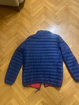 Chaqueta infantil azul marino y roja