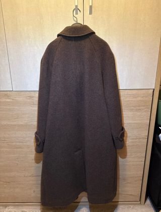 Abrigo Largo Lana y Cachemira Zara Talla M