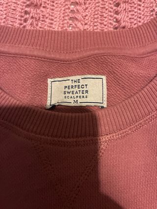 Sudadera hombre rosa