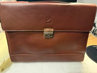Maletín de piel auténtica