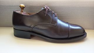 Scarpe Derby Pelle Marrone EU 41 Made in Italy