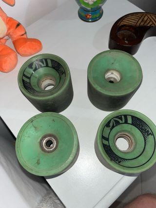 Ruedas Longboard Urban Verdes (4 unidades)