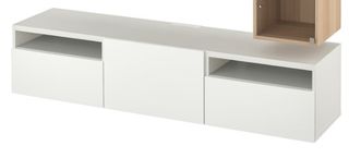 Mobile TV Ikea Besta Bianco