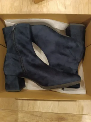 Botines azul marino talla 39