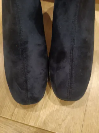 Botines azul marino talla 39
