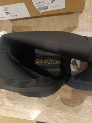 Botines azul marino talla 39