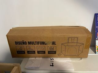 Parque Bebé JUPPLIES Hexagonal con Canasta