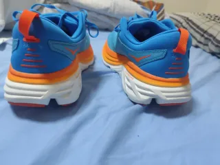 Zapatillas Hoka Bondi 8 Azul/Blanco