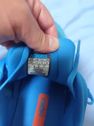 Zapatillas Hoka Bondi 8 Azul/Blanco