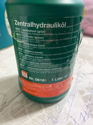 Olio servosterzo Zentralhydrauliköl febi 06161