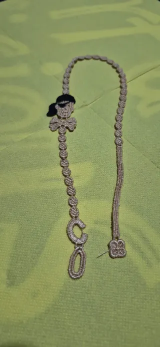 Bracciale Cruciani Beige e Nero