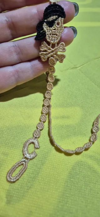 Bracciale Cruciani Beige e Nero