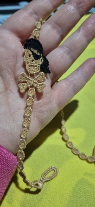 Bracciale Cruciani Beige e Nero