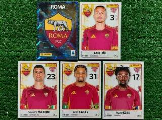 5 figurine Panini Roma 2025/26