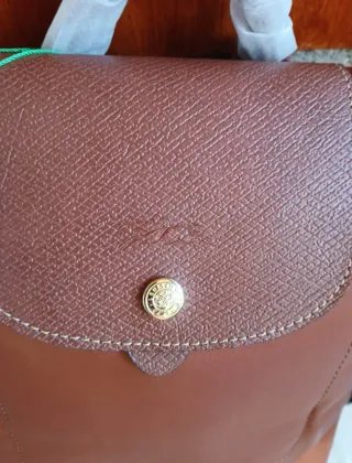 Mochila Longchamp Marrón
