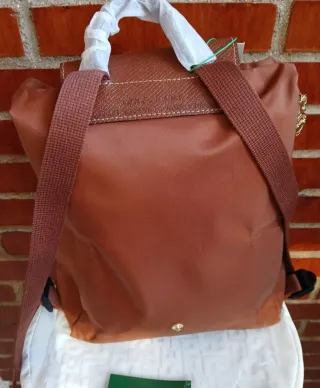 Mochila Longchamp Marrón
