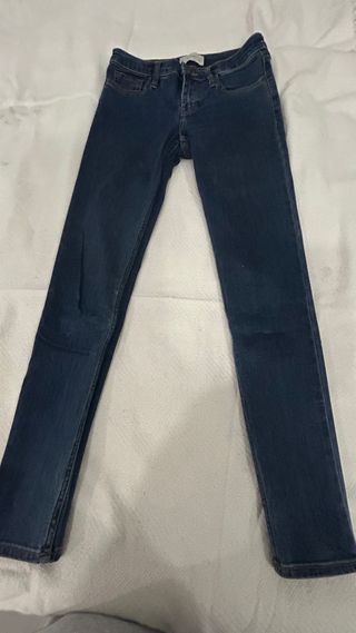 Jeans azul Mango premium Tiro medio Talla 34