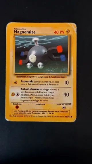 Lotto 43 Carte Pokémon Base ITA + Eng + 1 Holo