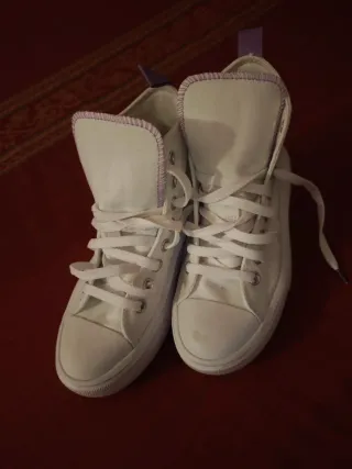 Converse Blancas Niña