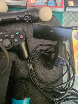 Console Playstation 3 PS3 Nera + Accessori