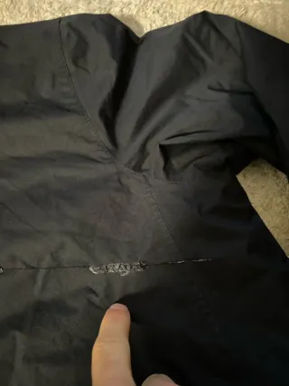 The North Face Chaqueta Negra Impermeable