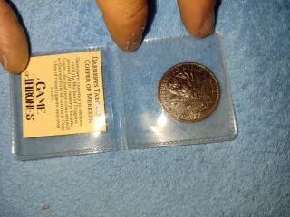 2 Moneda Juego de Tronos - Cobre de Meereen y robb