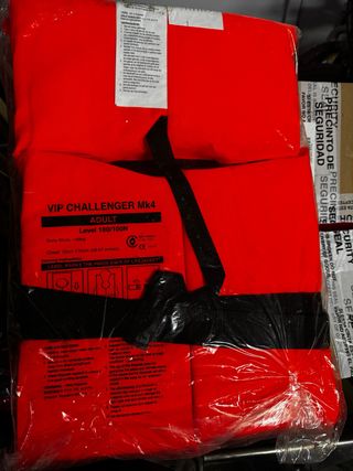 6 Chalecos salvavidas VIP Challenger Mk4 100N