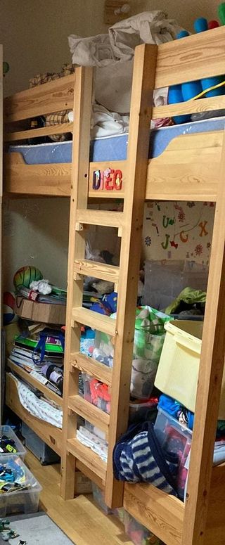 Litera infantil de madera