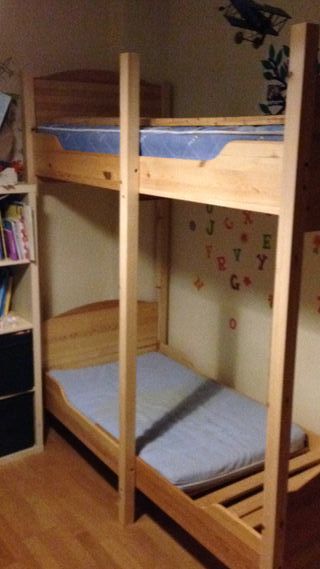 Litera infantil de madera