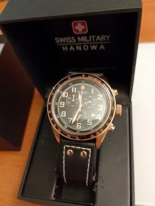 Reloj SWISS MILITARY HANOWA Oro Rosa
