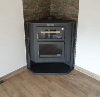 NUEVA Estufa de leña con horno