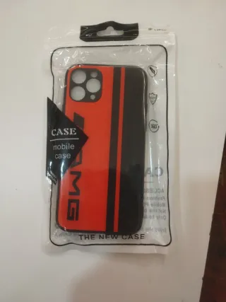 Custodia iPhone 11 Pro AMG Rosso e Nero