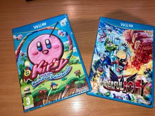 Kirby Arcobaleno Pennello e The Wonderful 101 Wii U