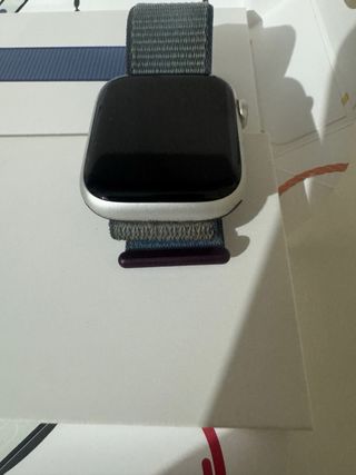 Apple Watch Serie 9 45mm Plata/Azul Marino